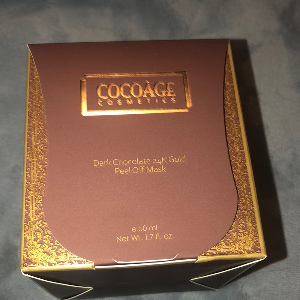 Dark Chocolate 24K Gold Peel Off Mask